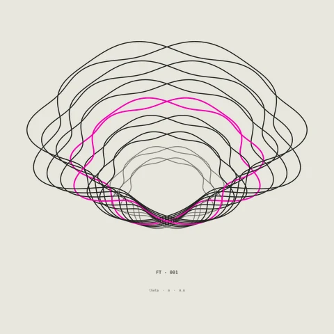 Nested contours ripple into a shell-like form.